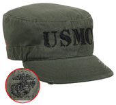 Marines Fatigue Caps Vintage Olive Drab Cap