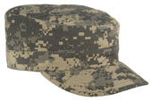 Military Ranger Fatigue Cap Digital Camo W/Map Pocket