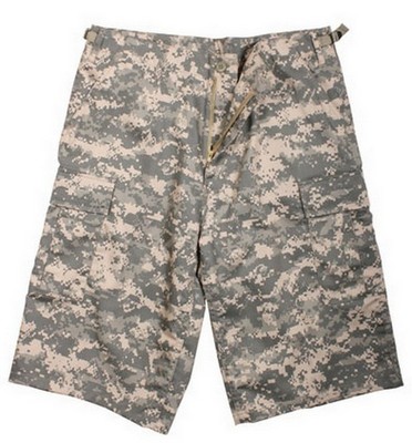 Military Shorts Long Style BDU Short ACU Digital