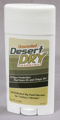 Military Desert Dry Deodorant Unscented