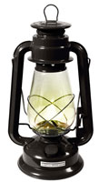 Campers Kerosene Lantern 12 Inch Black