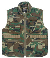 Hunters Camouflage Ranger Vest Closeout 2XL
