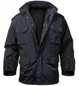 M-65 Storm Jacket Black Nylon Size 3XL