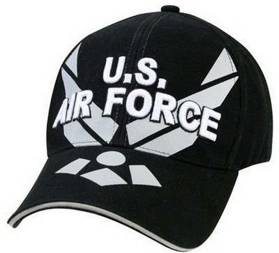 US Air Force Logo Deluxe Low Profile Baseball Cap