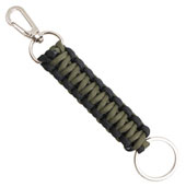 Paracord Key Chain Black/Olive Drab
