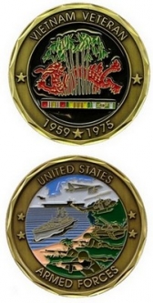 Challenge Coin-Vietnam Veteran