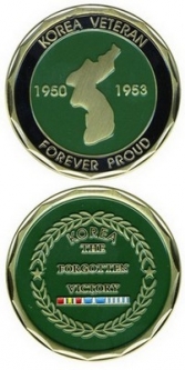 Challenge Coin-Korean Veteran