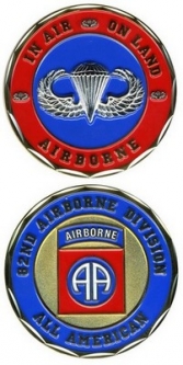 Challenge Coin-82Nd Airborne Division