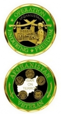 Challenge Coin-Afghanistan Veteran