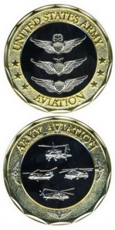 Challenge Coin-U.S. Army Aviation
