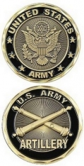 Challenge Coin-U.S.Army-Artillery