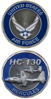 Challenge Coin-Air Force Hc-130