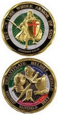 Challenge Coin-Put On The Whole Armor Of God