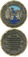 Challenge Coin-Serenity Prayer