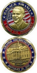 Challenge Coin-Obama