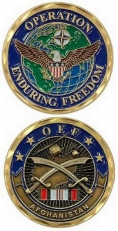Challenge Coin-OEF Afghanistan