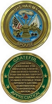 Challenge Coin-U.S. Army Spouse