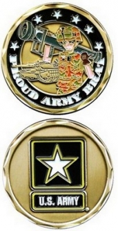 Challenge Coin-Proud Army Brat