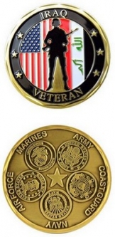 Challenge Coin-Iraq Vet