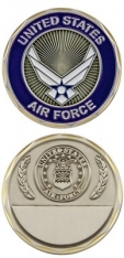 Challenge Coin - Air Force Engravable
