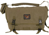 Eagle Patch Retro Shoulder Bag Olive Drab