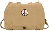 Khkai Peace Sign Retro Hungarian Shoulder Bag