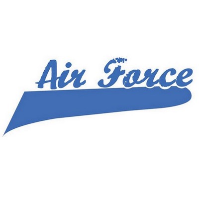 Air Force Logo Vintage Baseball T-Shirt
