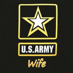 US Army Wife Babydoll T-Shirt