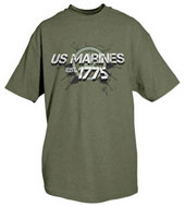 US Marines T-Shirt Est 1775