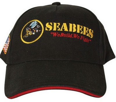 Military Caps Seabees Military Logo Cap