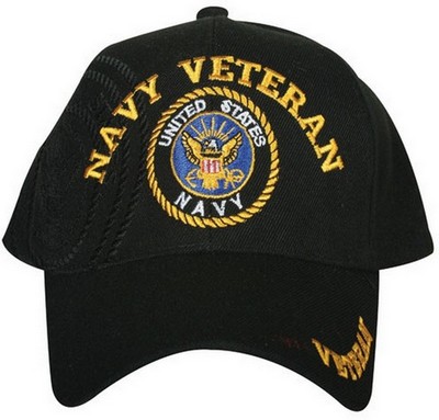 Military Veteran Cap Navy Veteran Logo Cap