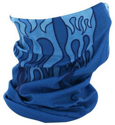 Blue Flames Military Style Neck/Face/Head Cover