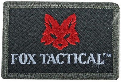 Fox Tactical Logo Patch Foliage Border