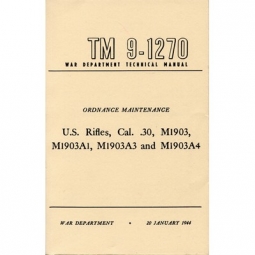 U.S. Rifles, Cal .30 Technical Manual