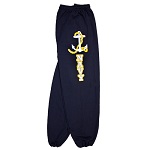 United States Anchor Symbol Navy Blue Sweatpants