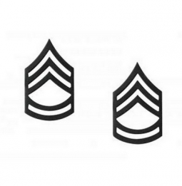 Subdued Sgt 1st Class Insignia