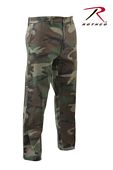 Deluxe Vintage 4-Pcoket Woodland Camo Chinos
