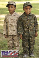 Little Marine Desert Camo Fatigues Set for Children