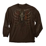 Skull Cage Ls Tee