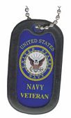 Dog Tag-Navy Veteran