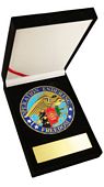 Challenge Coin-OEF W/ Eagle 3.5&Quot Medallion