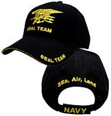 Cap - Navy Seal Team With Trident