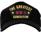 USA-Made Embematic Cap - Greatest Generation WWII
