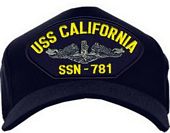 USA-Made Embematic Cap - USS California SSN-781