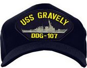 USA-Made Embematic Cap - USS Gravely DDG-107