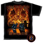 Fireman Send US To Hell Tee