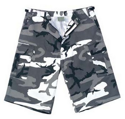 Camouflage Shorts Xtra Long City Camo Cargo Shorts 3XL