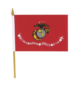 usmc mini flags