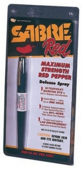Pepper Spray Pen W/Uv Dye