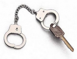 Mini Handcuffs Key Ring